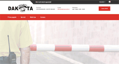 Desktop Screenshot of dakotasecurity.ro